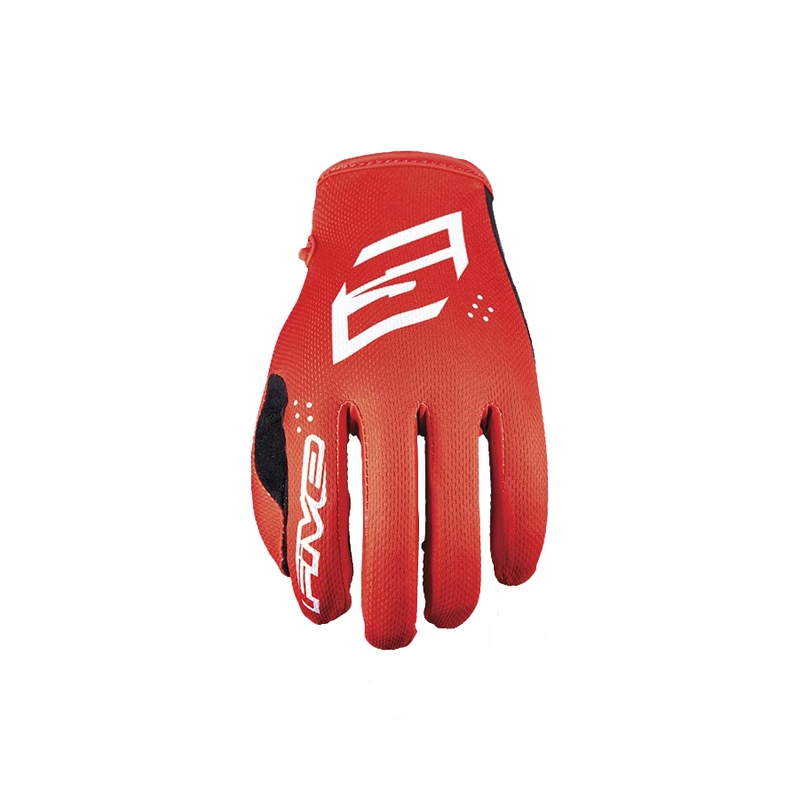 Guantes de motocross infantiles FIVE MXF4 rojo