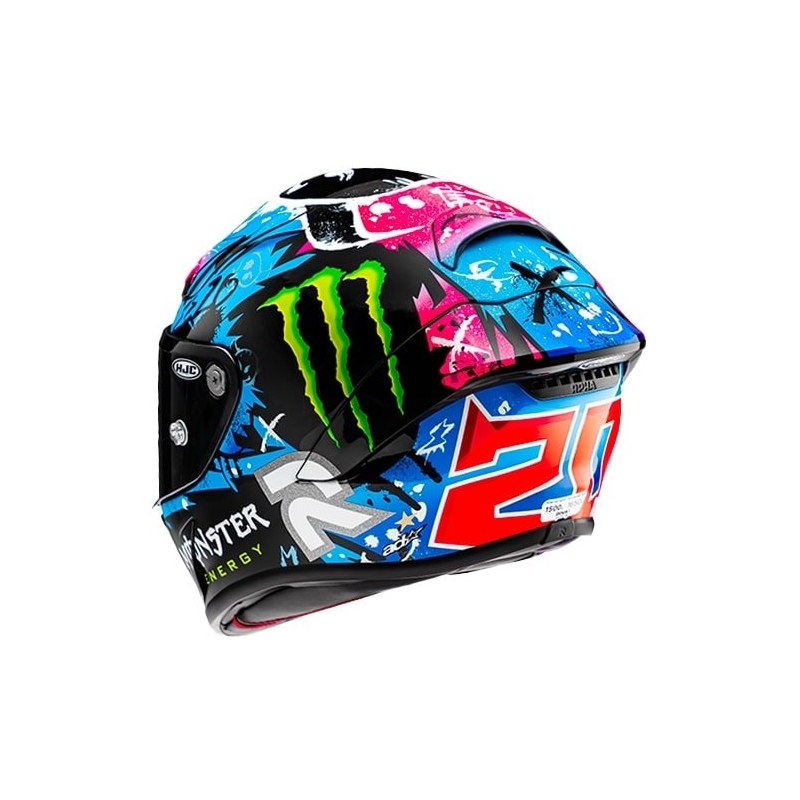 Casco integral HJC RPHA 1 Quartararo Le Mans Sp MC28 multicolor