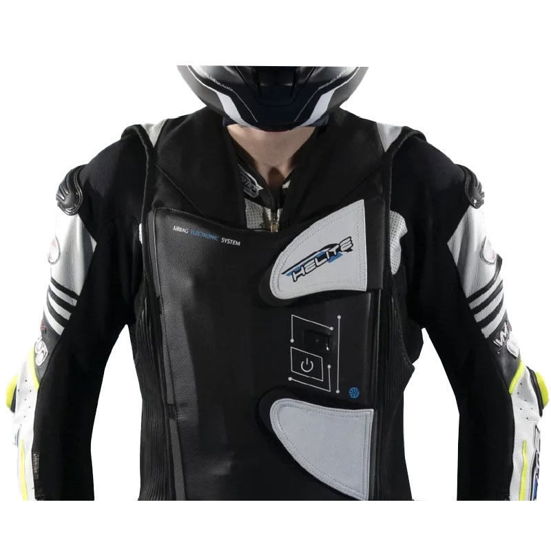 Chaleco airbag Helite e-GP AIR negro