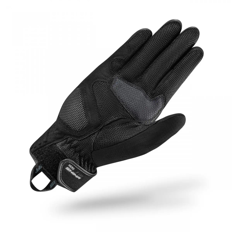 Guantes de moto para mujer Shima Hero WP negro