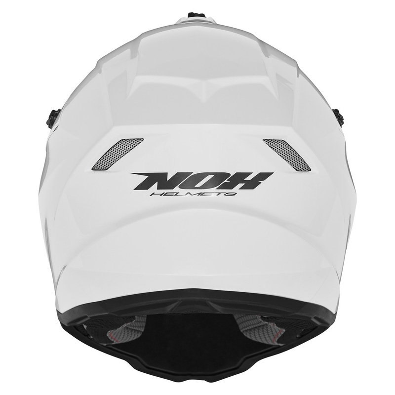 Casco de motocross infantil NOX N761 MX blanco