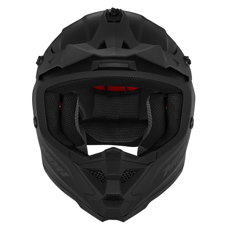 Casco de motocross infantil NOX N761 MX negro mate