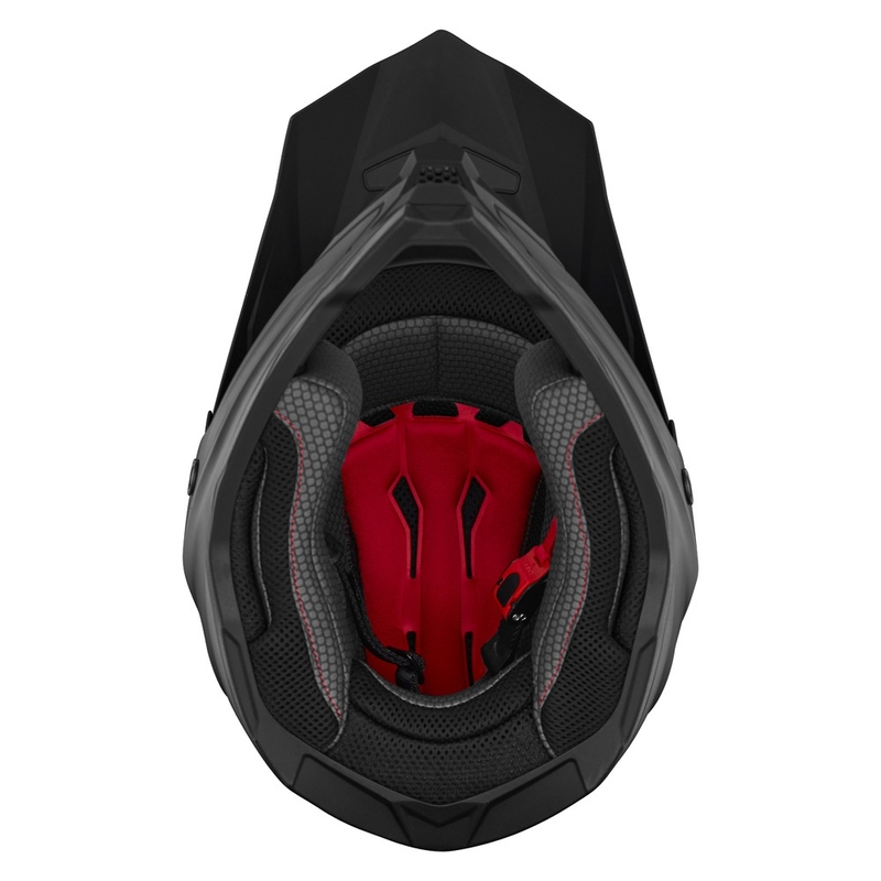 Casco de motocross infantil NOX N761 MX negro mate