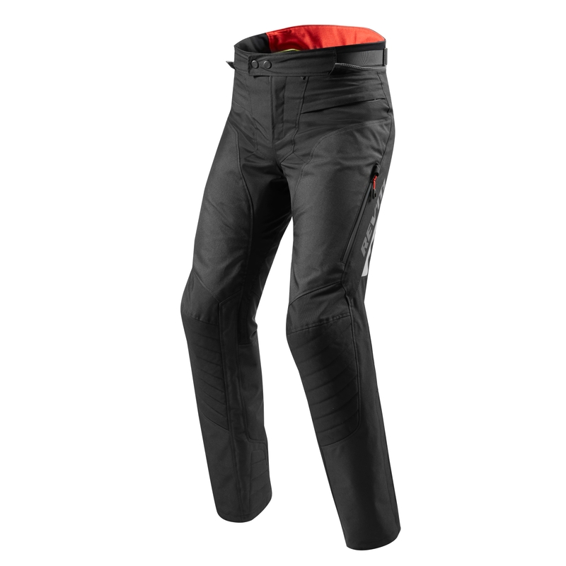 Pantalón de moto Revit Vapor 2 negro corto liquidación