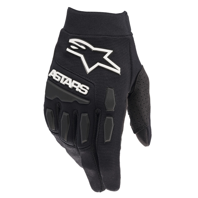 Guantes de motocross Alpinestars Full Bore negros