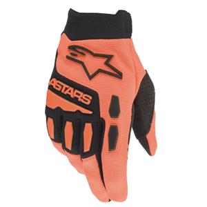 Guantes de motocross Alpinestars Full Bore naranja-negro