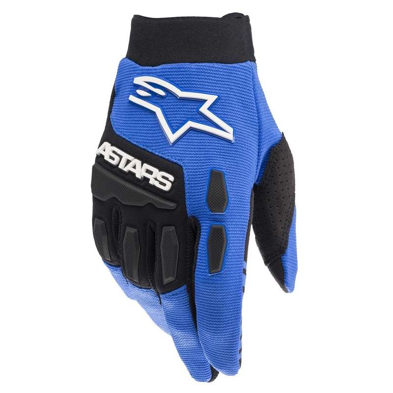 Guantes de motocross Alpinestars Full Bore azul-negro