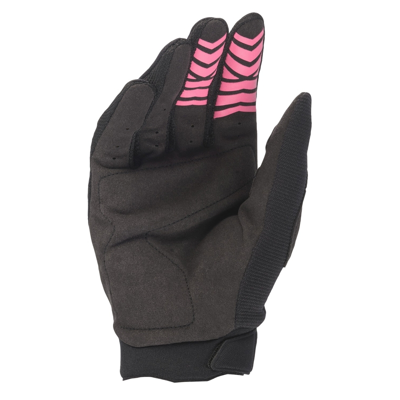 Guantes de motocross Alpinestars Stella Full Bore para mujer, color negro y rosa