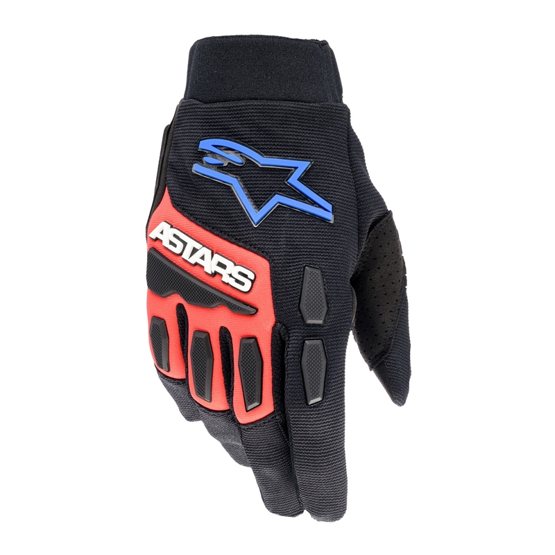 Guantes de motocross Alpinestars Full Bore XT negro-rojo-azul-blanco