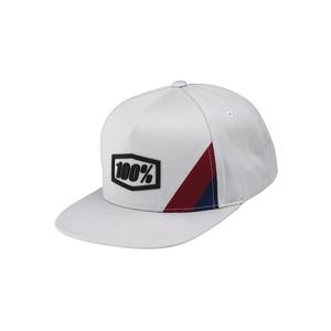 Gorra 100% Cornerstone Snapback blanca