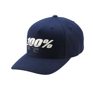 Gorra 100% Staunch Snapback azul