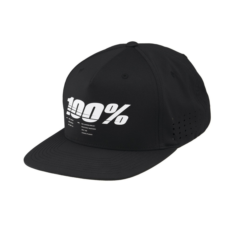 Gorra 100% Drive Snapback Negra