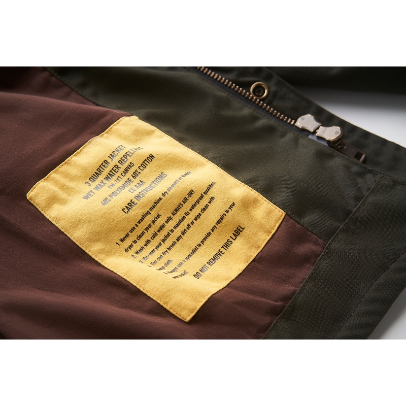 Chaqueta de moto Fuel Bunker verde-negro