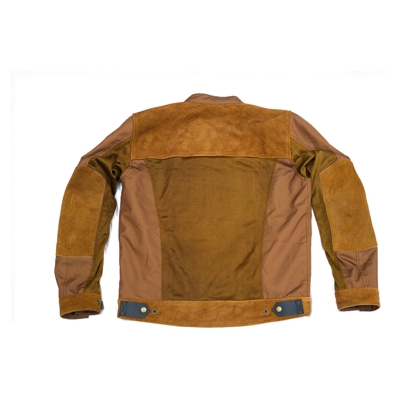 Chaqueta de moto Fuel Arizona marrón