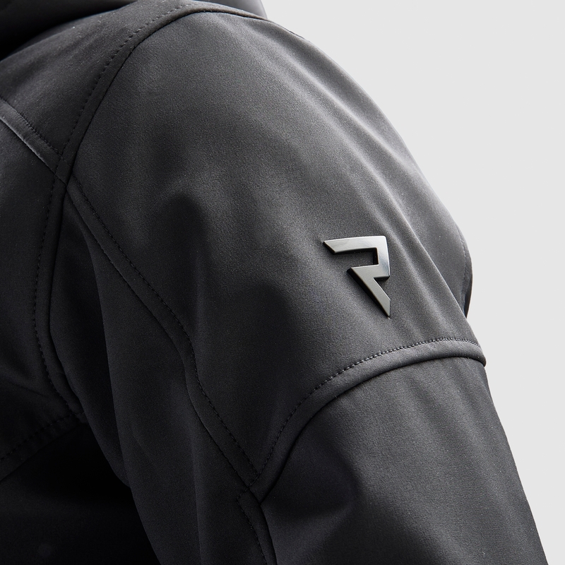 Chaqueta de moto Softshell Rebelhorn Slash Negra