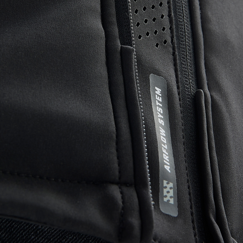 Chaqueta de moto Softshell Rebelhorn Slash Negra