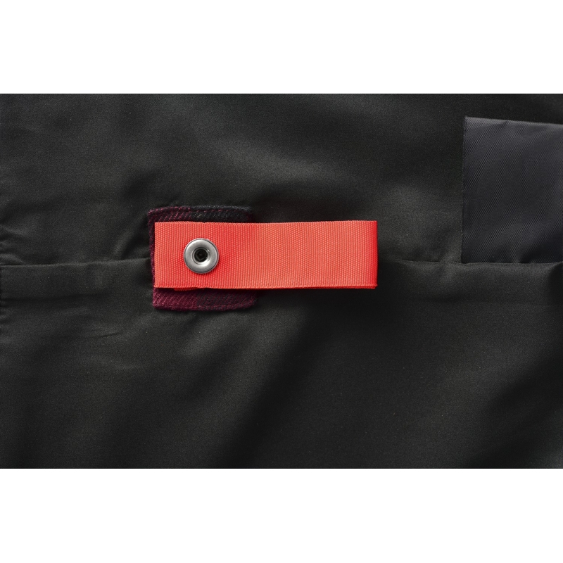 Camisa de moto Oxford Kickback 2.0 para mujer, roja y negra