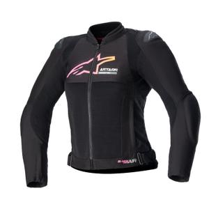 Chaqueta de moto Alpinestars Stella SMX Air Black-Gradient para mujer