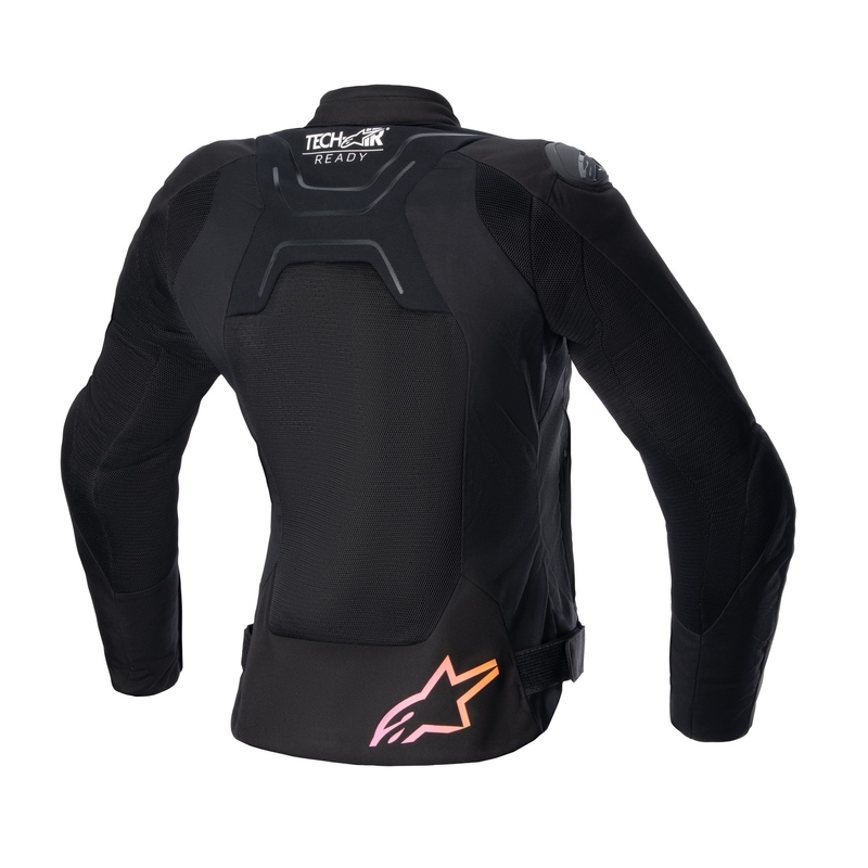 Chaqueta de moto Alpinestars Stella SMX Air Black-Gradient para mujer
