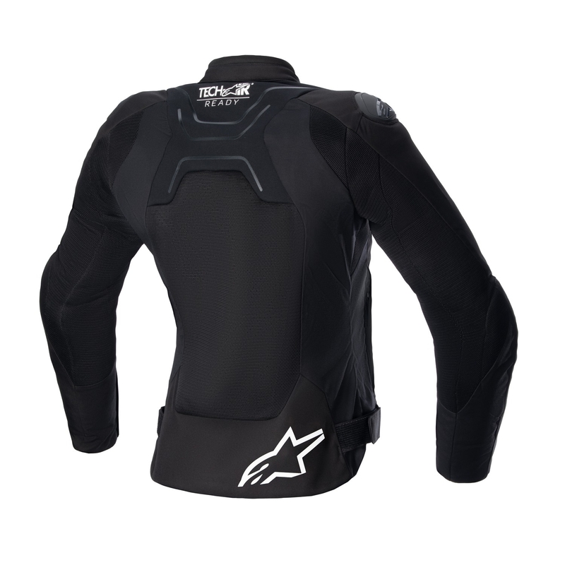 Chaqueta de moto Alpinestars Stella SMX Air Mujer Negro