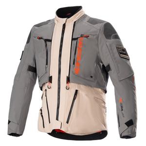 Chaqueta de moto Alpinestars AMT-10R Drystar XF arena-negro-rosa