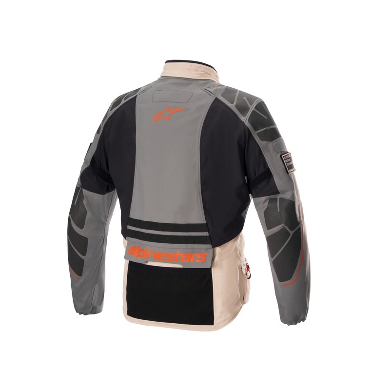 Chaqueta de moto Alpinestars AMT-10R Drystar XF arena-negro-rosa