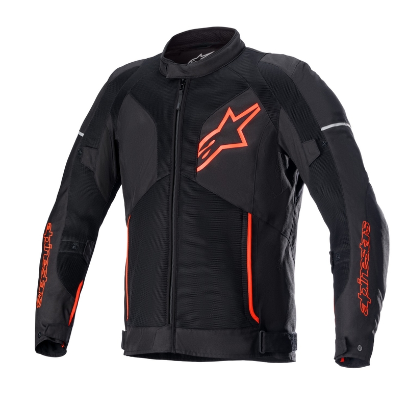 Chaqueta de moto Alpinestars Viper Air 3 negra y roja