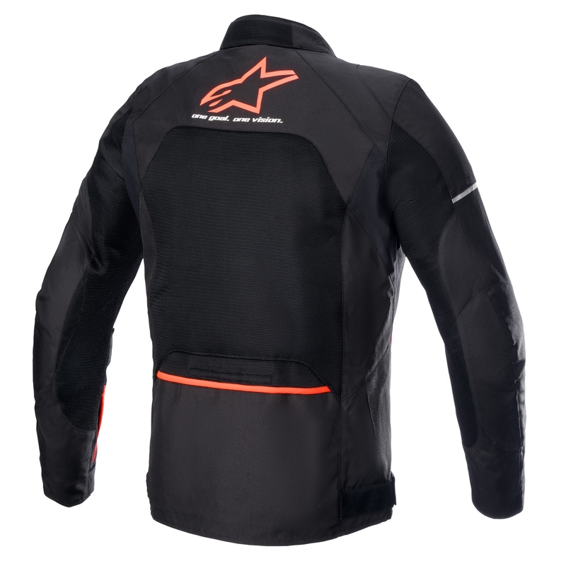 Chaqueta de moto Alpinestars Viper Air 3 negra y roja