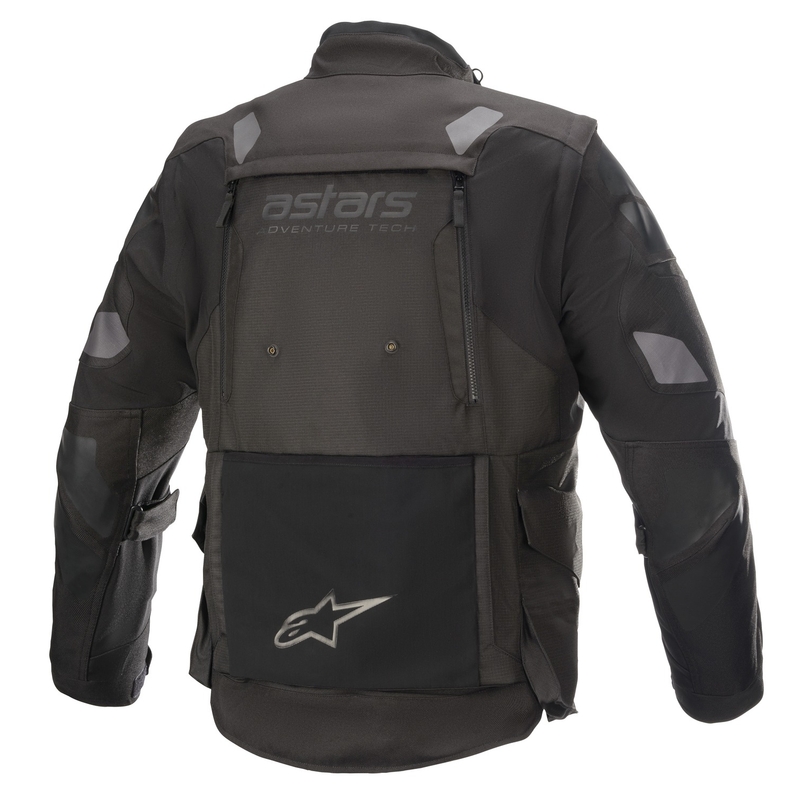 Chaqueta de moto Alpinestars Halo Drystar Negra