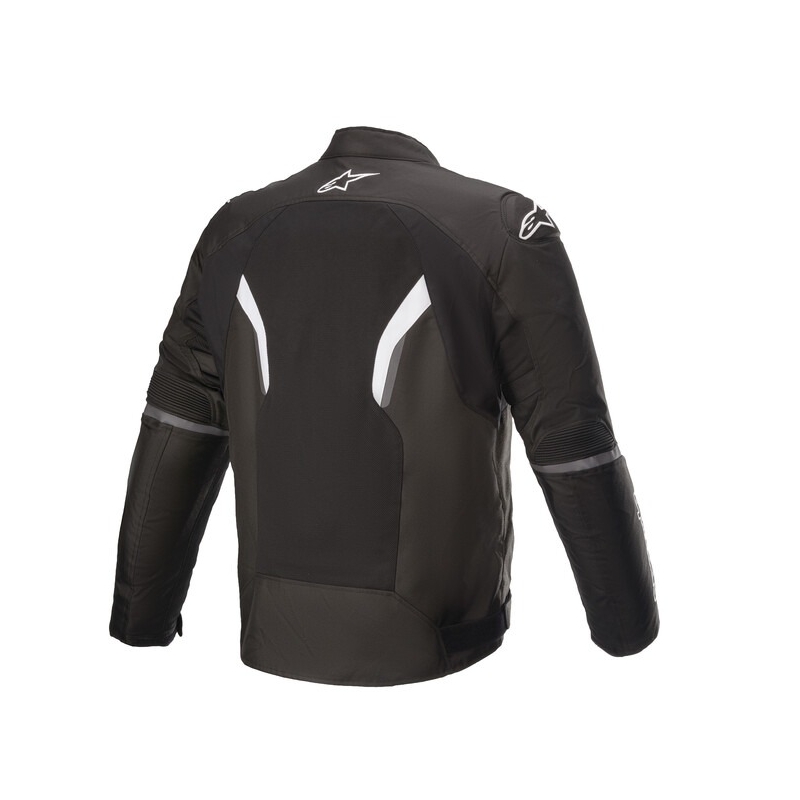 Chaqueta de moto Alpinestars AST Air Tech-Air 5 Compatible blanco y negro