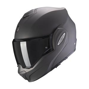 Casco de moto plegable Scorpion EXO-TECH EVO Solid antracita mate