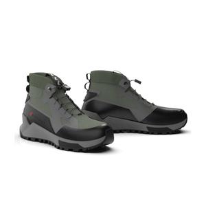 Botas de moto Forma Kumo verde-negro-gris