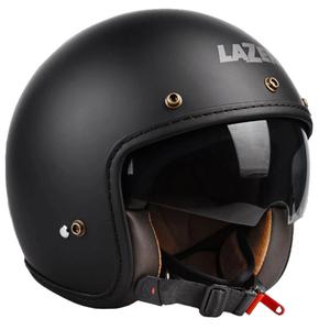 Casco de moto abierto Lazer Mambo Evo Z-Line negro mate liquidación