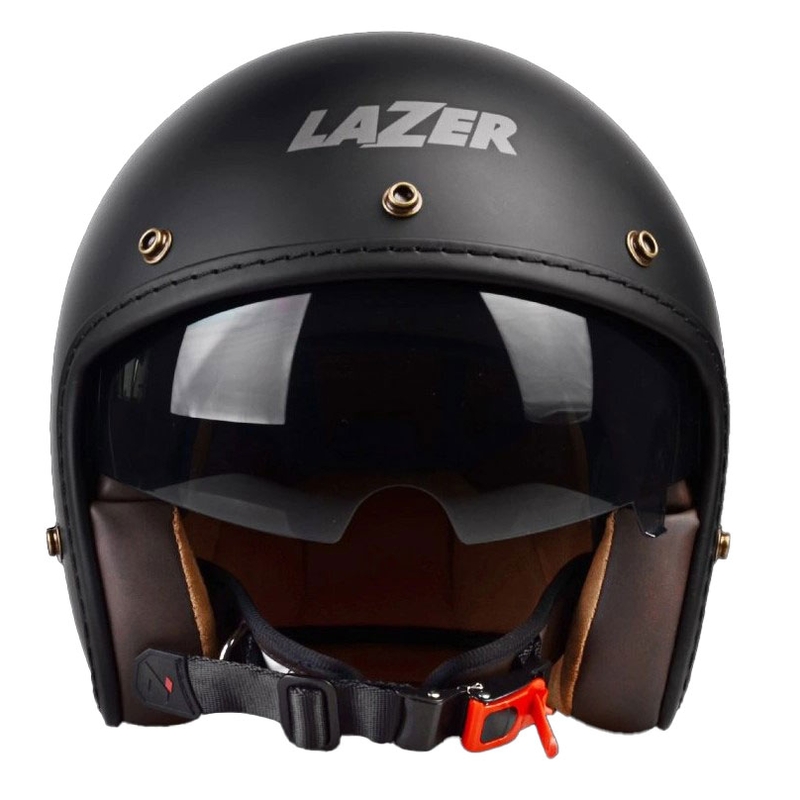 Casco de moto abierto Lazer Mambo Evo Z-Line negro mate liquidación