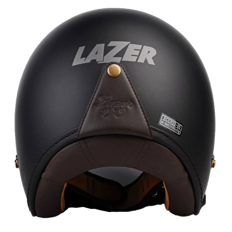 Casco de moto abierto Lazer Mambo Evo Z-Line negro mate liquidación