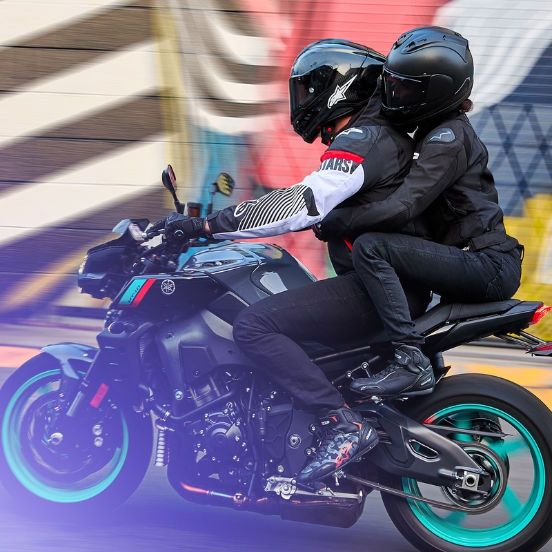 Chaqueta de moto impermeable Alpinestars Zaca Air negra-blanca-roja fluo