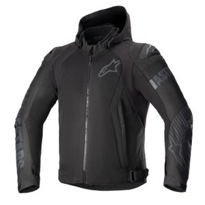 Chaqueta de moto Alpinestars Zaca Air Waterproof Negra