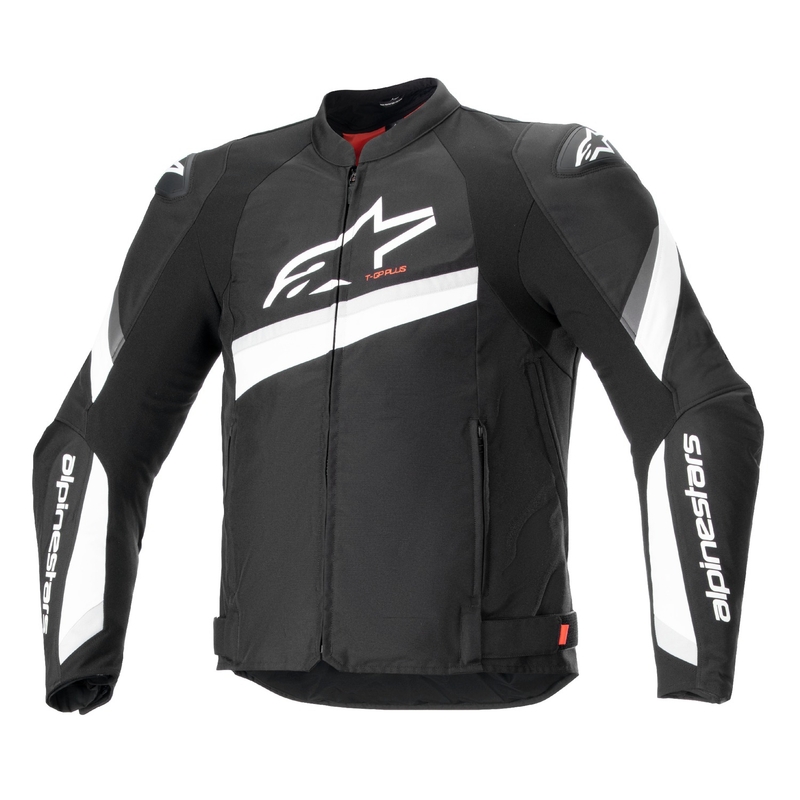 Chaqueta de moto Alpinestars T-GP PLUS R 4 blanca y negra