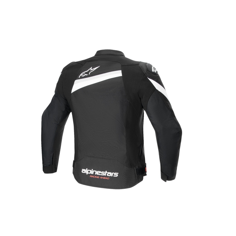Chaqueta de moto Alpinestars T-GP PLUS R 4 blanca y negra