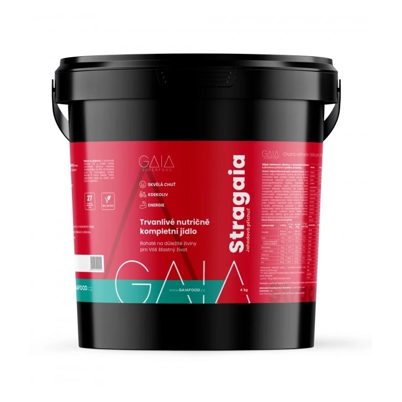 Comida instantánea GAIA Stragaia 4 kg fresa