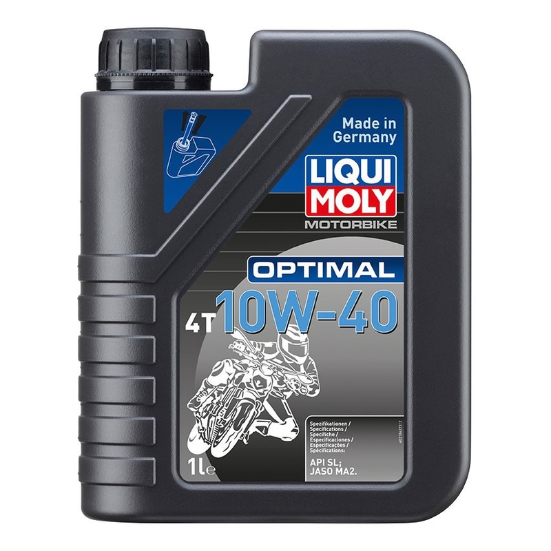 Aceite de motor mineral LIQUI MOLY Moto 4T 10W40 Óptimo 1 l