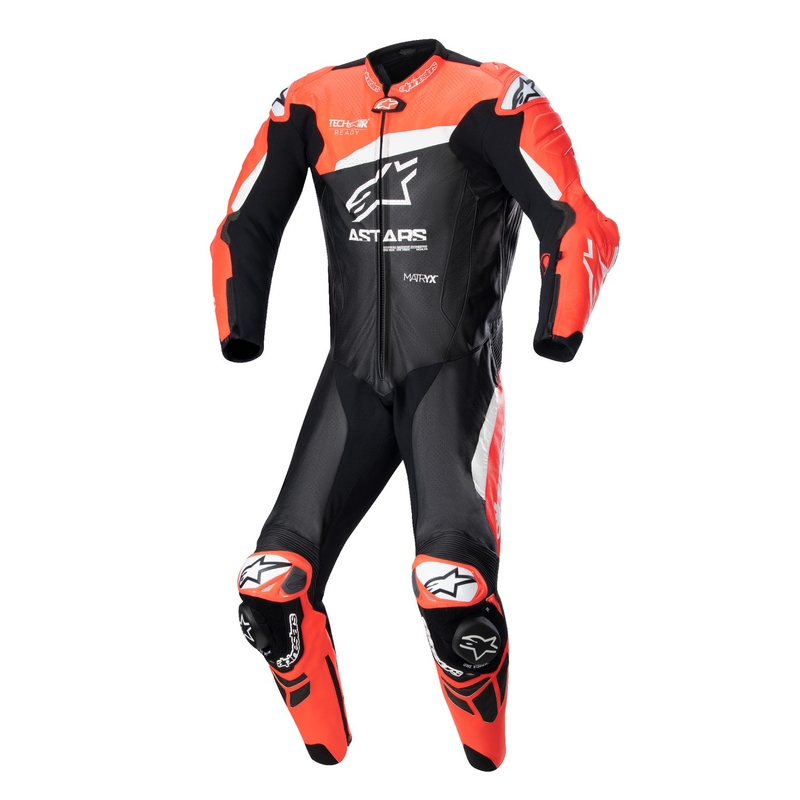 Compatible Alpinestars GP Plus 4 TECH-AIR negro-rojo-fluo-blanco liquidación