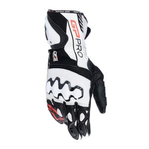 Guantes de moto Alpinestars GP PRO R 4 blanco y negro