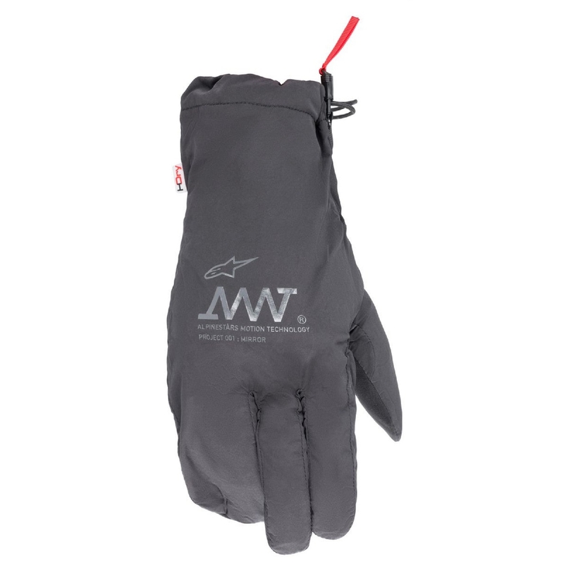 Guantes de moto Alpinestars AMT-10 AIR HDRY negro-gris oscuro