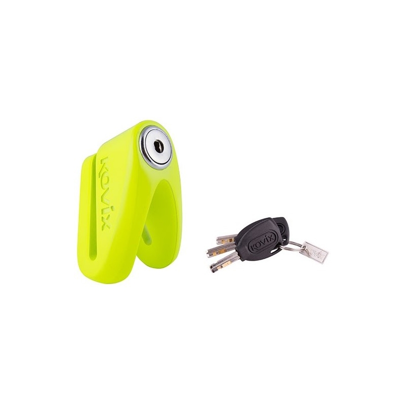 Freno de disco KOVIX KVC/Z1 amarillo fluo