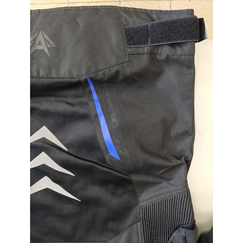 Chaqueta de moto RSA Runway negro-azul - calidad II