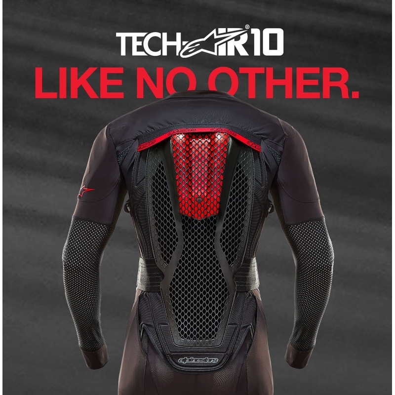 Sistema de airbag Alpinestars TECH-AIR®10 negro-rojo-gris