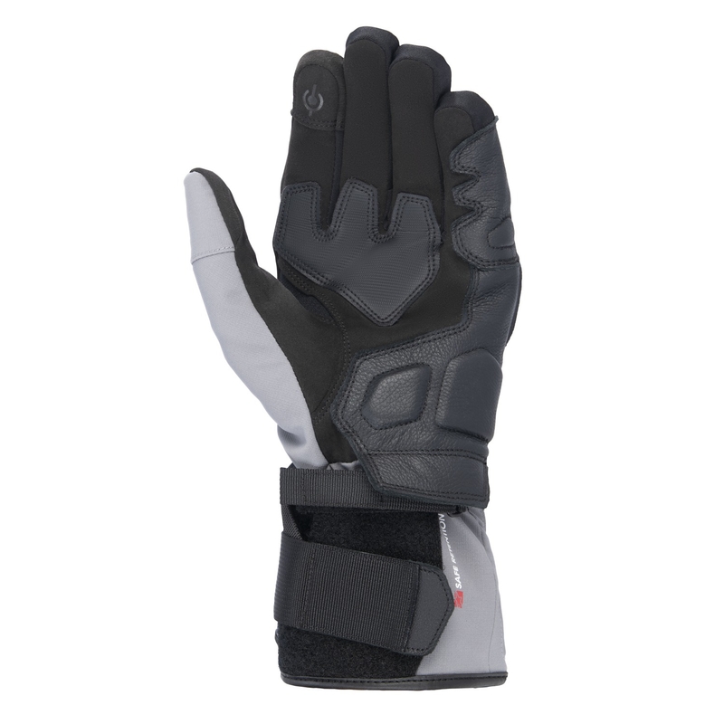 Guantes de moto Alpinestars TOURER W-7 2 DRYSTAR negro-gris oscuro