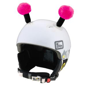 Orejas de casco Antenas rosa-negro