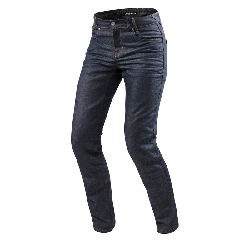 Vaqueros de moto Revit Lombard 2 RF azul oscuro liquidación